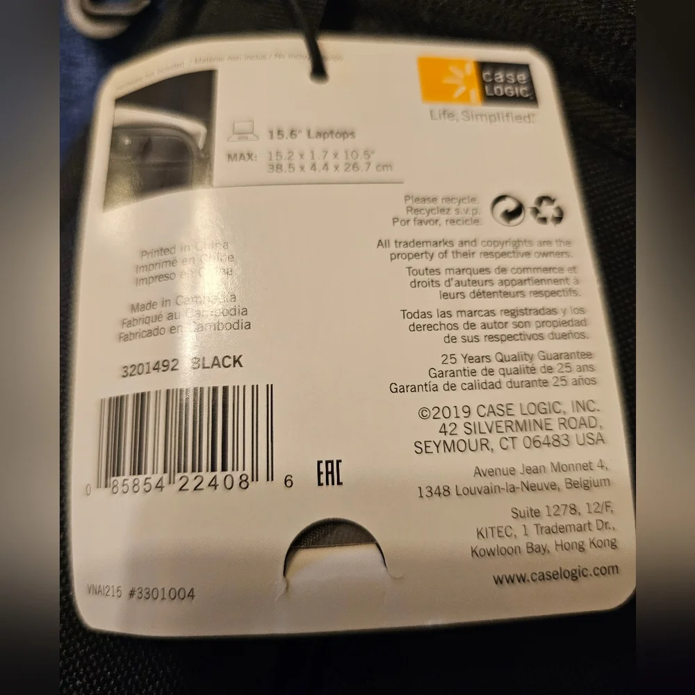 Case Logic 15.6